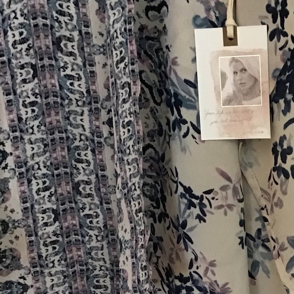 NWT Jessica Simpson Maternity Kimono Cardigan OS - Picture 5 of 5